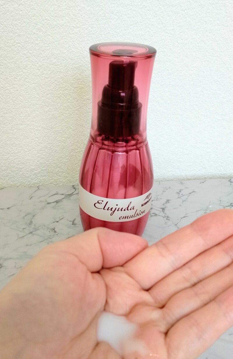 ミルボン エルダージュエマルジョン 実際の使用写真